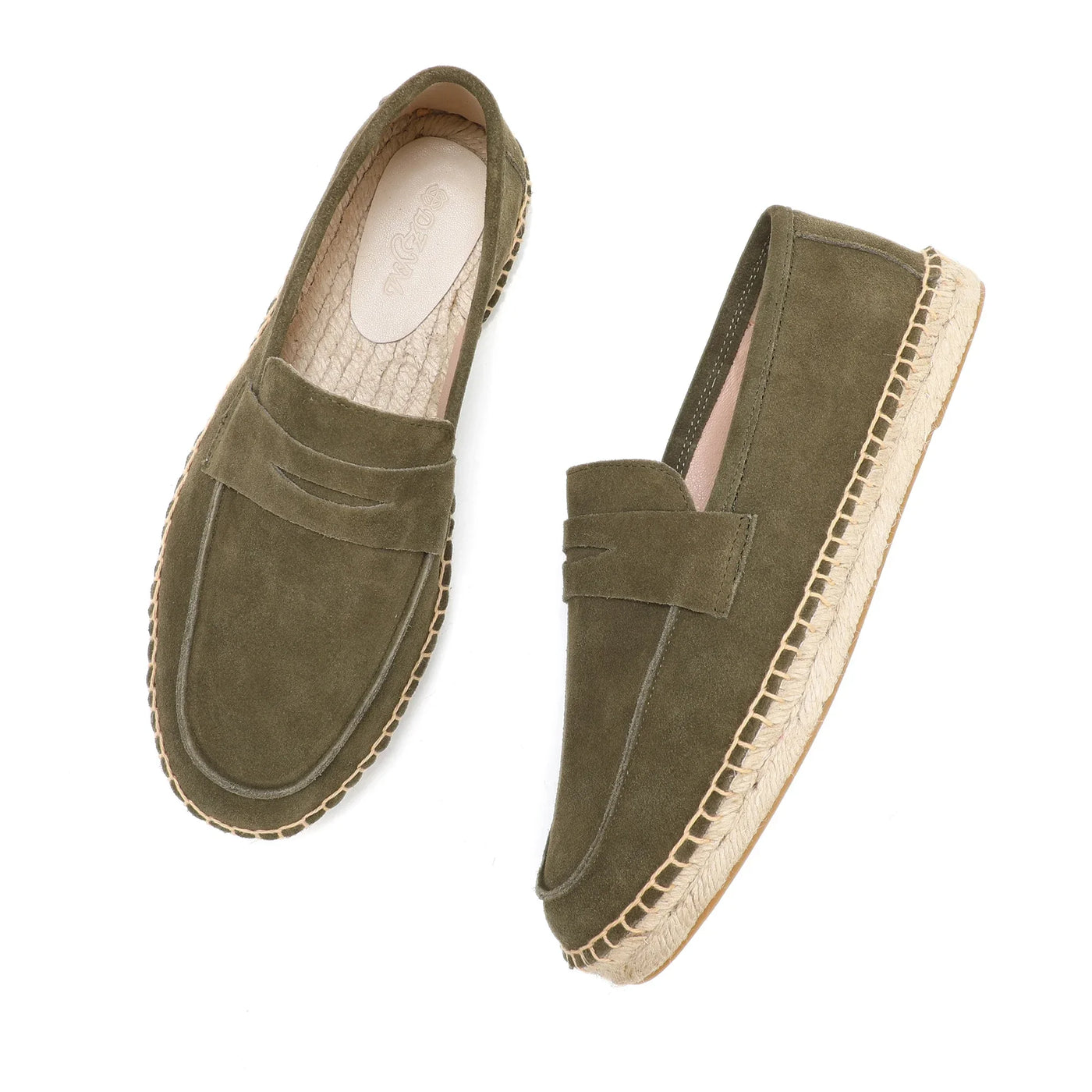 Sabbia - Men's Casual Suede Espadrille Loafers - Ashour Shoes