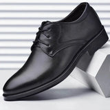 Eco 2 - Men's Vegan Leather Derby Dress Shoes - Ashour Shoes