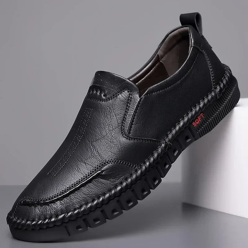 Comodo - Men's Casual PU Leather Moccasin Loafers - Ashour Shoes