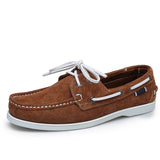 Marino - Men's Classic Suede Deck Loafers - Ashour Shoes