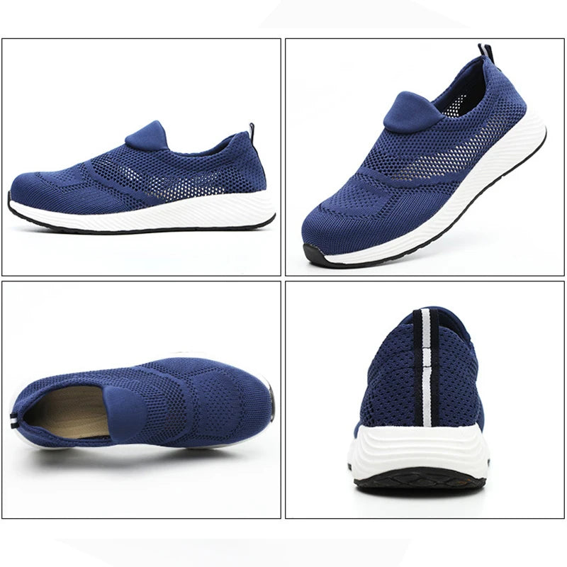 Forge 2 – Breathable Steel Toe Safety Mesh Sneakers/Shoes for work - Ashour Shoes