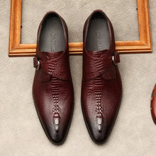 Burgundy Monkstrap