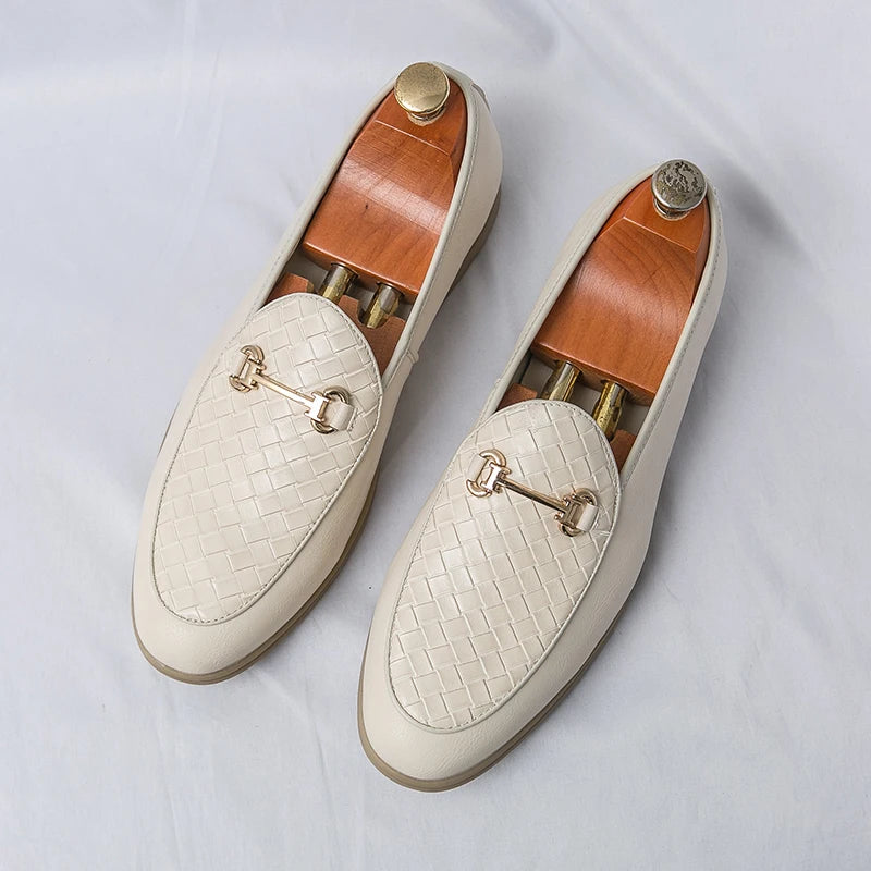 Lumya - Neapolitan Style leather loafers for men - Ashour Shoes