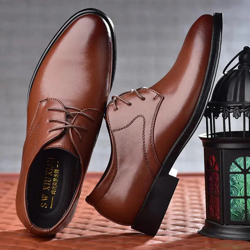 Eco 2 - Men's Vegan Leather Derby Dress Shoes - Ashour Shoes
