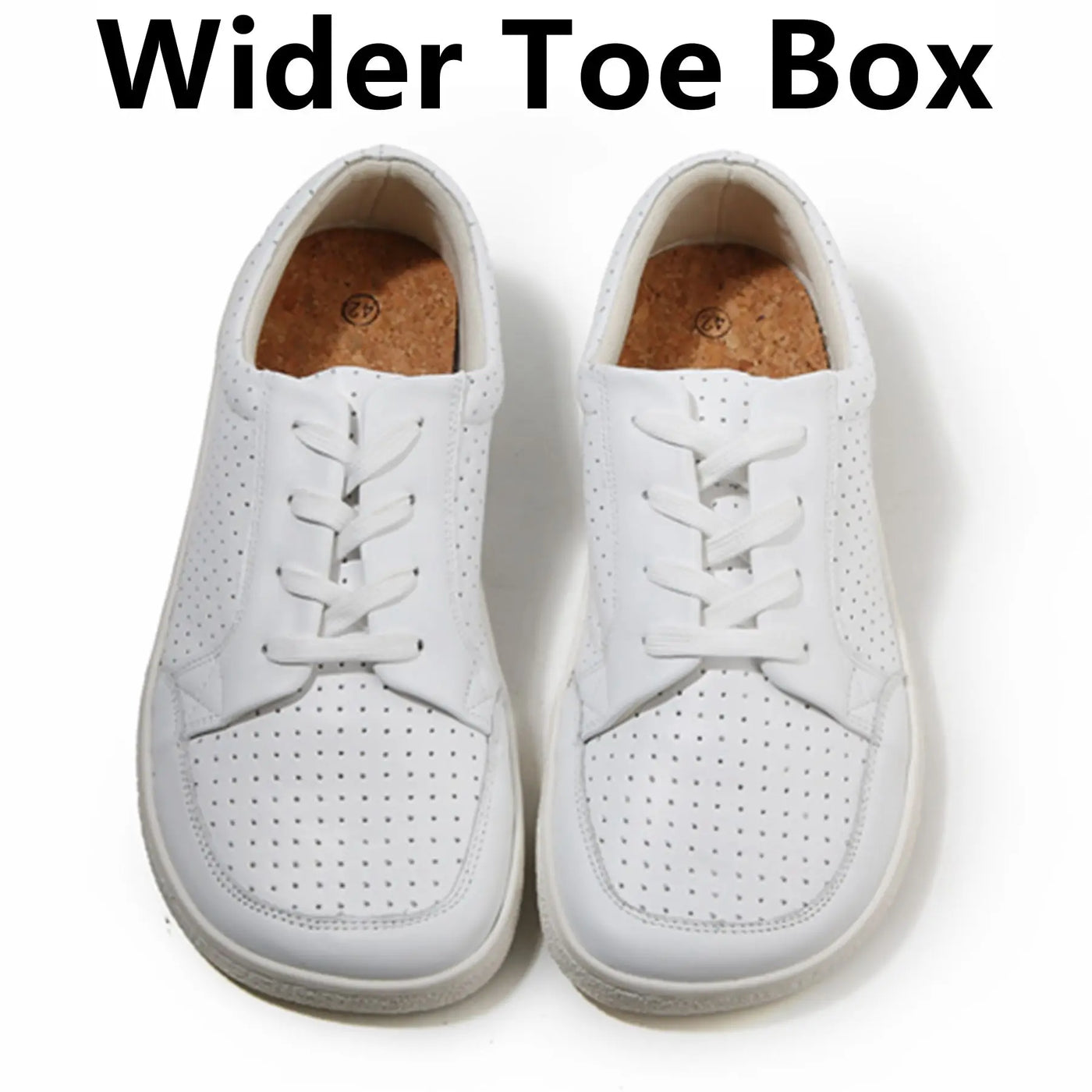 Spazio - Unisex Barefoot Genuine Leather wide toe box Sneakers - Ashour Shoes