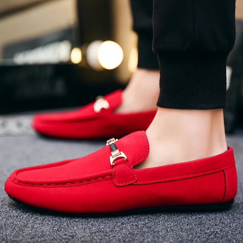 il Tenore - Italian Style Suede Leather Loafers for Men (Best seller) - Ashour Shoes