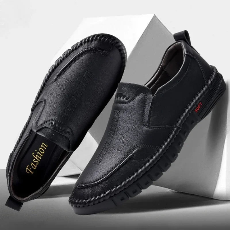 Comodo - Men's Casual PU Leather Moccasin Loafers - Ashour Shoes