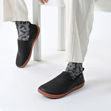 Comodo - Men's Minimalist Wide Toe Leather Slip-On Loafers - Ashour Shoes