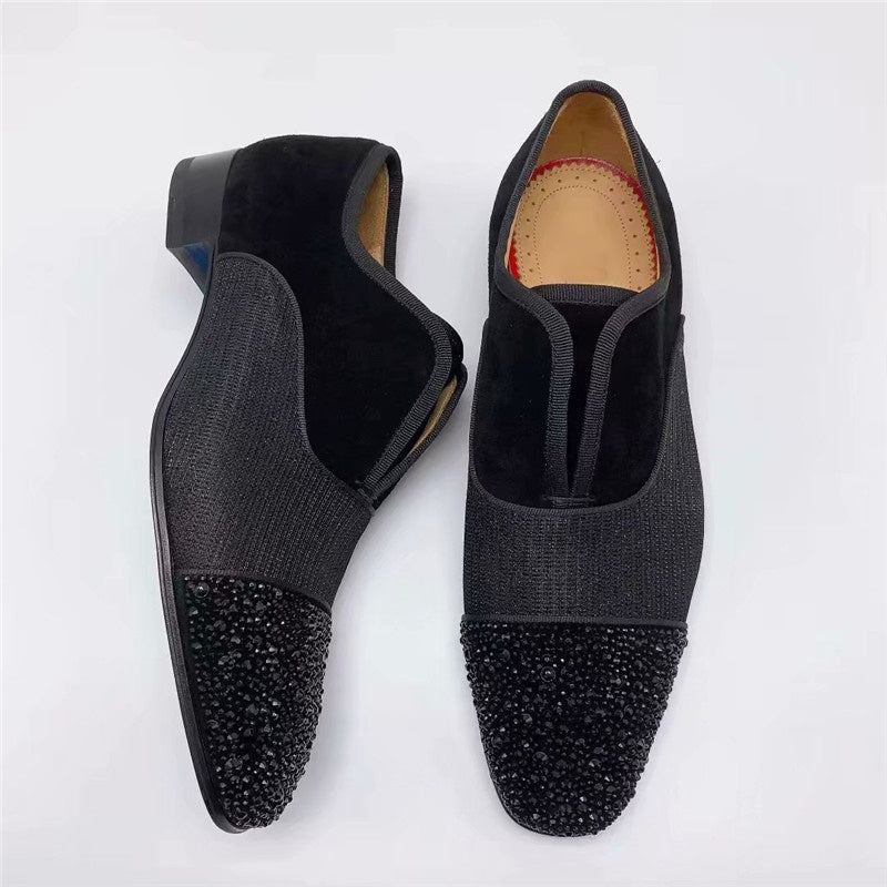Rossi Luxx - Unique Red bottom sole Genuine Leather loafers for men