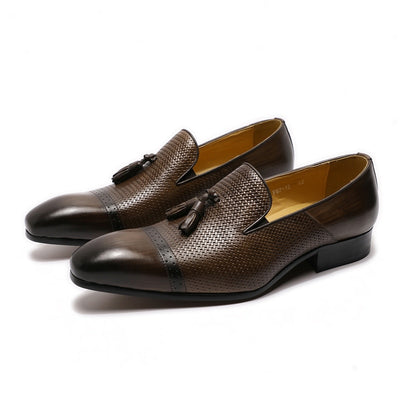 Unico - Special Tassel Leather Loafers for Men