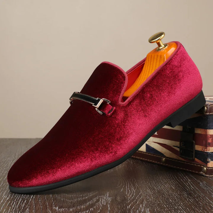 Raymi - Stylish suede leather loafers for men