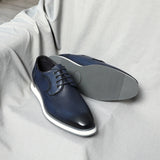 Grylo 2 - Derby dress leather sneakers shoes for men - Ashour Shoes
