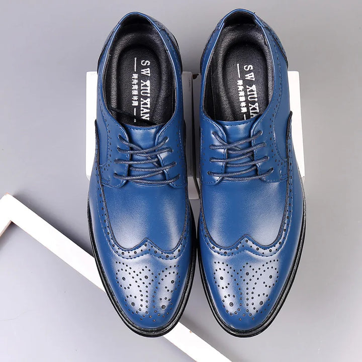 Povi - Affordable Brogue derby dress shoes for men