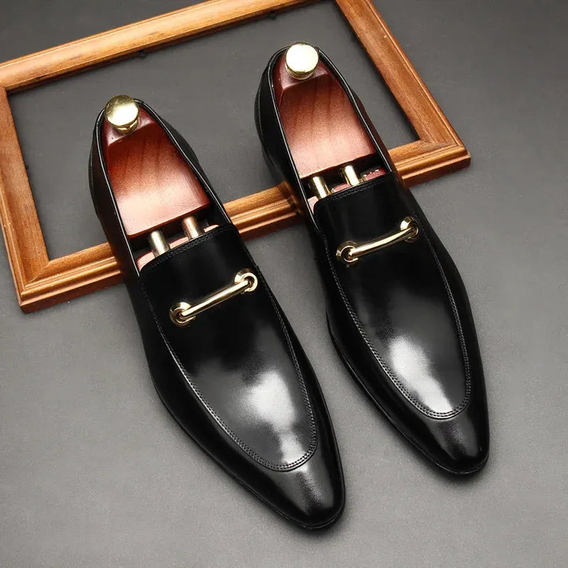 il Lusso Elegance - Italian Style Genuine Leather Loafers for Men Regular price $304.49 Sale price Price: $161.70 Save $