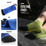 Agile3 - Unisex Merino Performance Toe Ankle Socks for Running & Hiking - Ashour Shoes