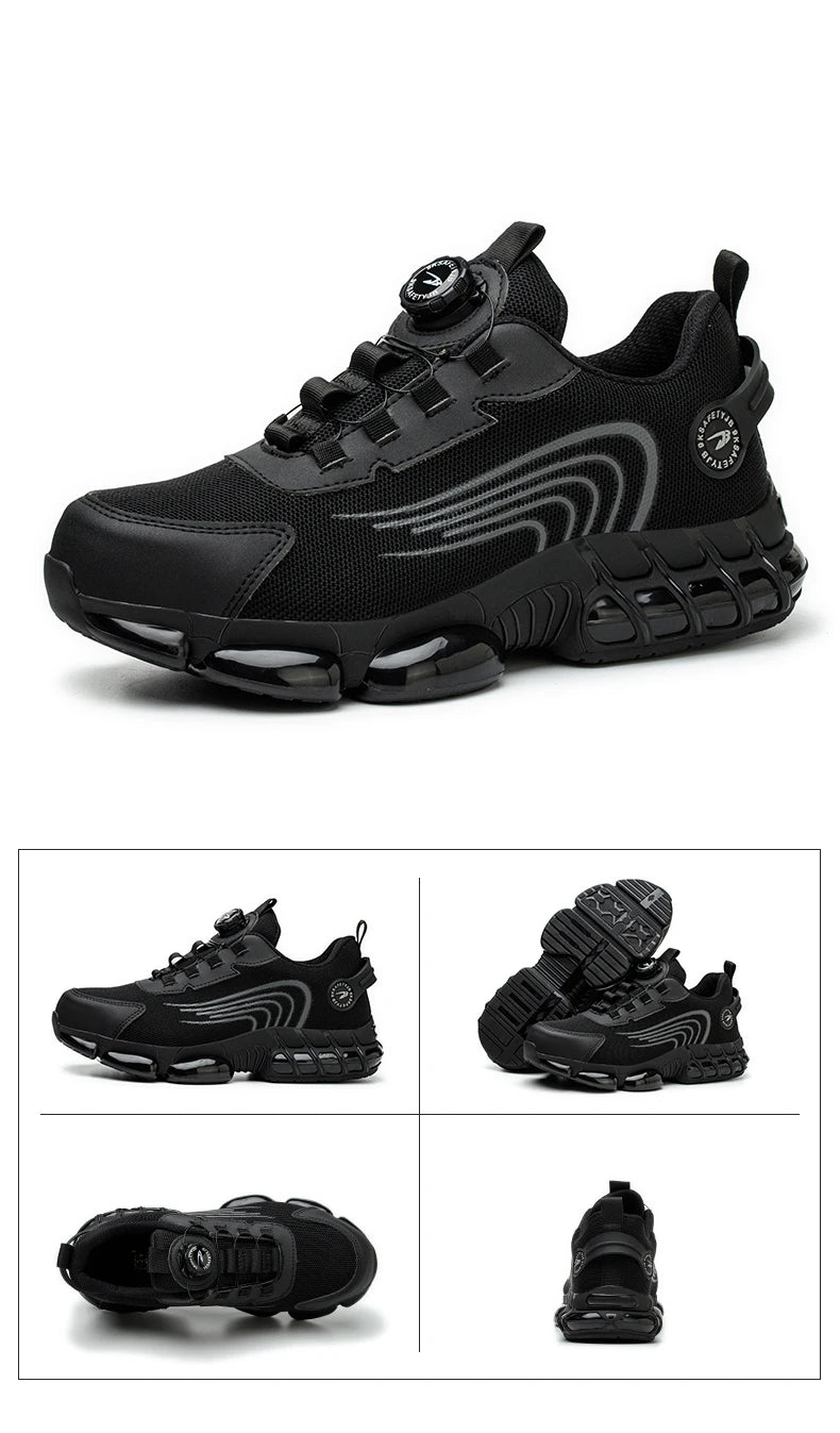 Forge - Puncture-Resistant Safety Shoes/Sneakers steel toe - Ashour Shoes