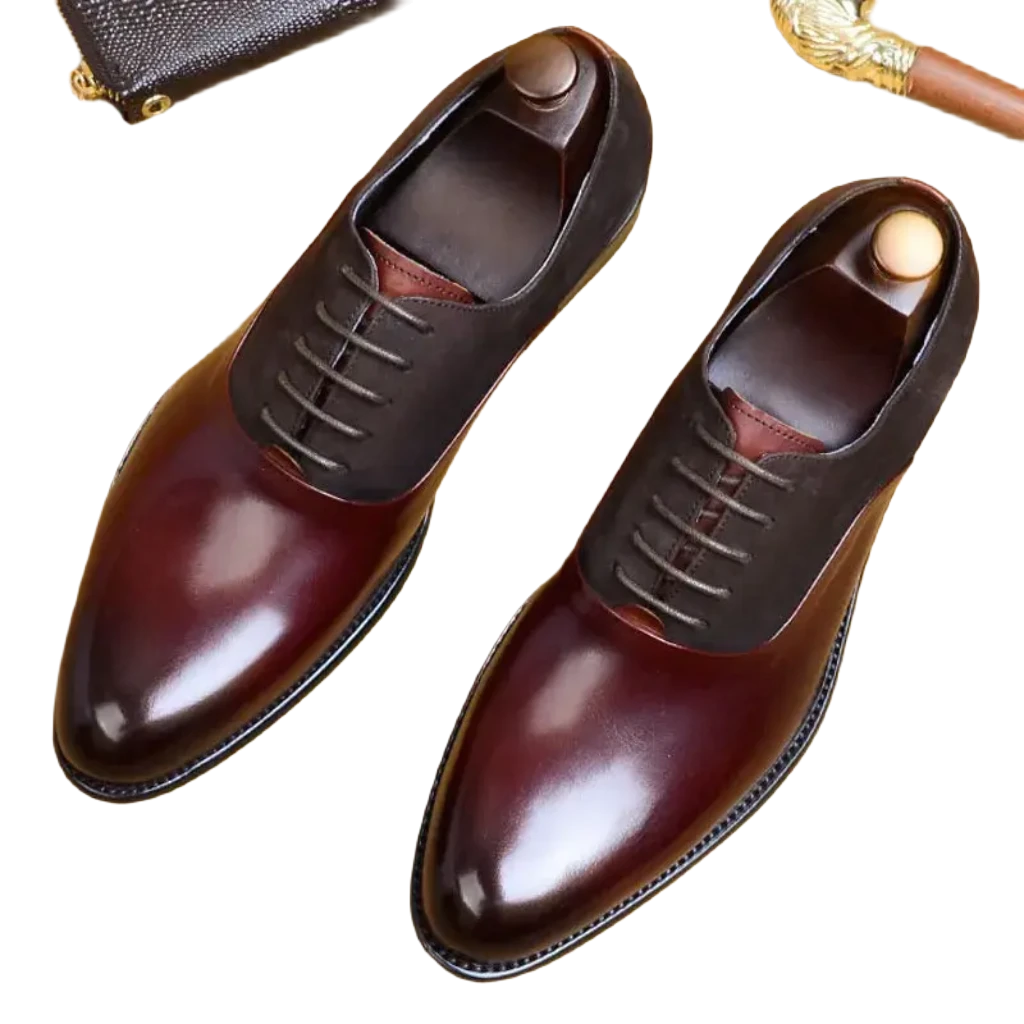 La Finezza 3 - Classic Genuine leather oxford dress shoes for men - Ashour Shoes