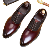 La Finezza 3 - Classic Genuine leather oxford dress shoes for men - Ashour Shoes