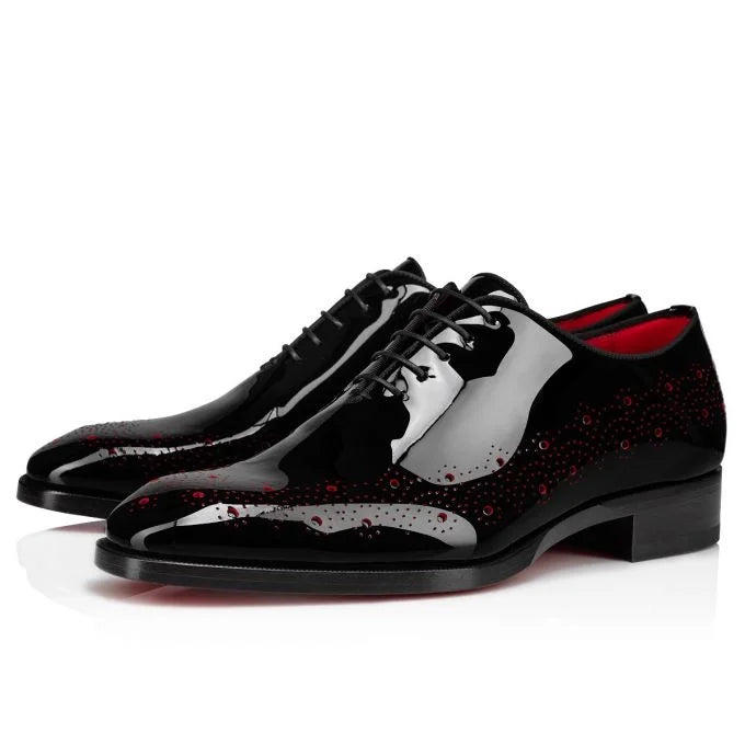 The rossi X3 - Red bottom sole unique oxford shoes for men - Ashour Shoes