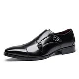 Signore - Men's Elegant Polished Leather Cap Toe Oxford Dress Shoes - Ashour Shoes