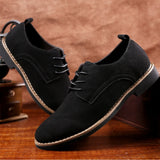 Nobile3 - Men's Classic Faux Suede Oxford Dress Shoes - Ashour Shoes
