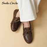 Lerana - Genuine Leather Boat Shoes for Women. Classic Moccasin for Everyday Comfort - Ashour Shoes