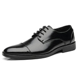 Zinar - Classic Modern Oxford Lace Dress Shoes - Ashour Shoes