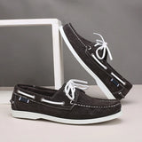 Marino - Men's Classic Suede Deck Loafers - Ashour Shoes