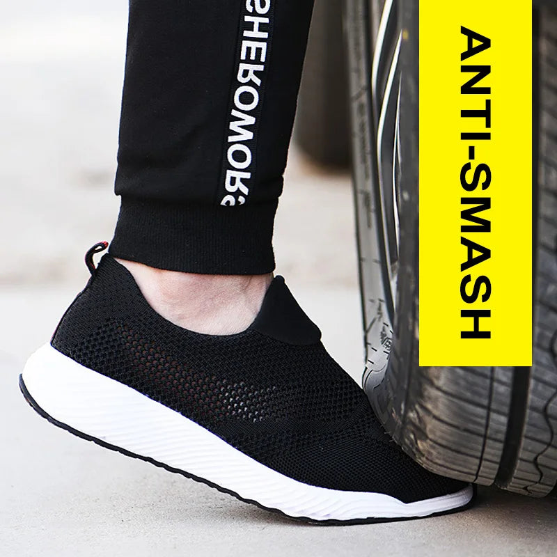 Forge 2 – Breathable Steel Toe Safety Mesh Sneakers/Shoes for work - Ashour Shoes
