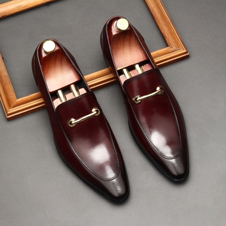 il Lusso Elegance - Italian Style Genuine Leather Loafers for Men - Ashour Shoes