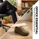 Artigiano - Men's Casual Pig Suede Lace-Up Moccasin Loafers - Ashour Shoes