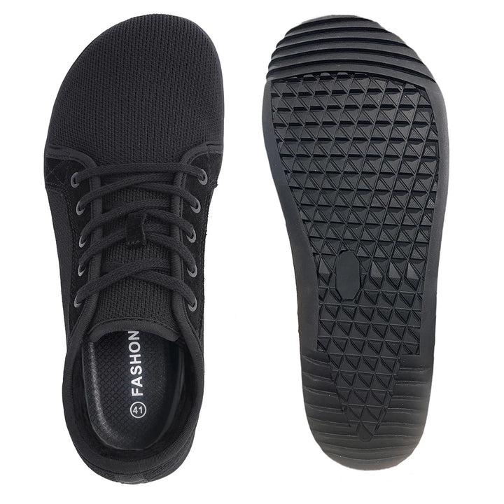 Puro - Men's Minimalist Canvas Barefoot Sneakers with Wide Toe Box