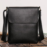 lumia - Leather Cross-body Bag for Men – Stylish Shoulder Satchel with Multiple Compartments - Ashour Shoes