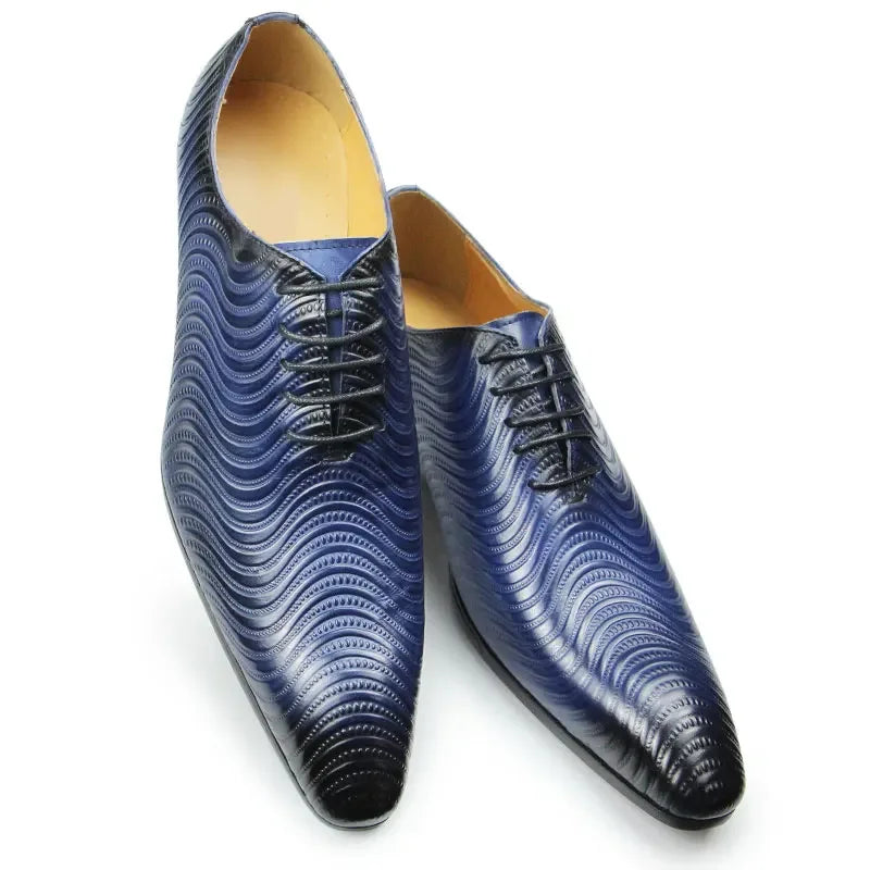 l'onda 2 - Luxury men's oxford dress shoes (big sizes US14) - Ashour Shoes