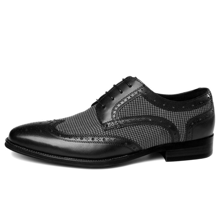 Dotato - Brogue Leather oxford shoes for men - Ashour Shoes