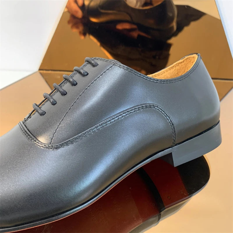 Il rosso X2 - Luxury red bottom sole oxford dress shoes for men - Ashour Shoes