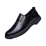 Libero - Hands free Lightweight slip-On Men's Leather Shoes - Ashour Shoes