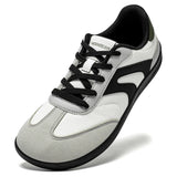 Agile - Unisex Barefoot Minimalist Wide Toe Lace-Up Sneakers - Ashour Shoes