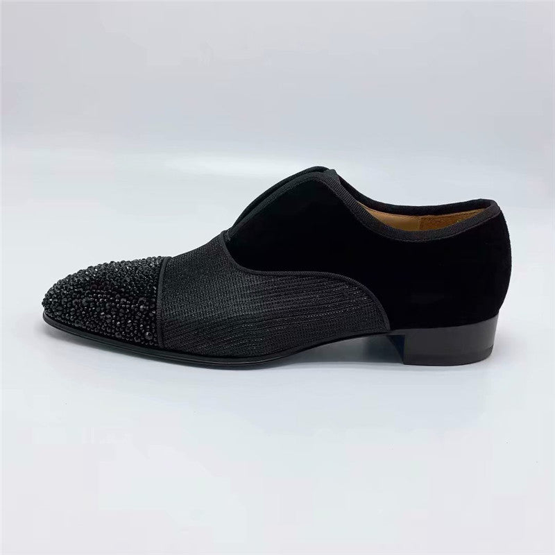 Rossi Luxx - Unique Red bottom sole Genuine Leather loafers for men