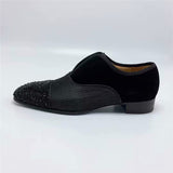 Rossi Luxx - Unique Red bottom sole Genuine Leather loafers for men