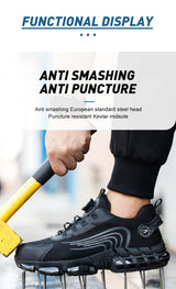 Forge - Puncture-Resistant Safety Shoes/Sneakers steel toe - Ashour Shoes