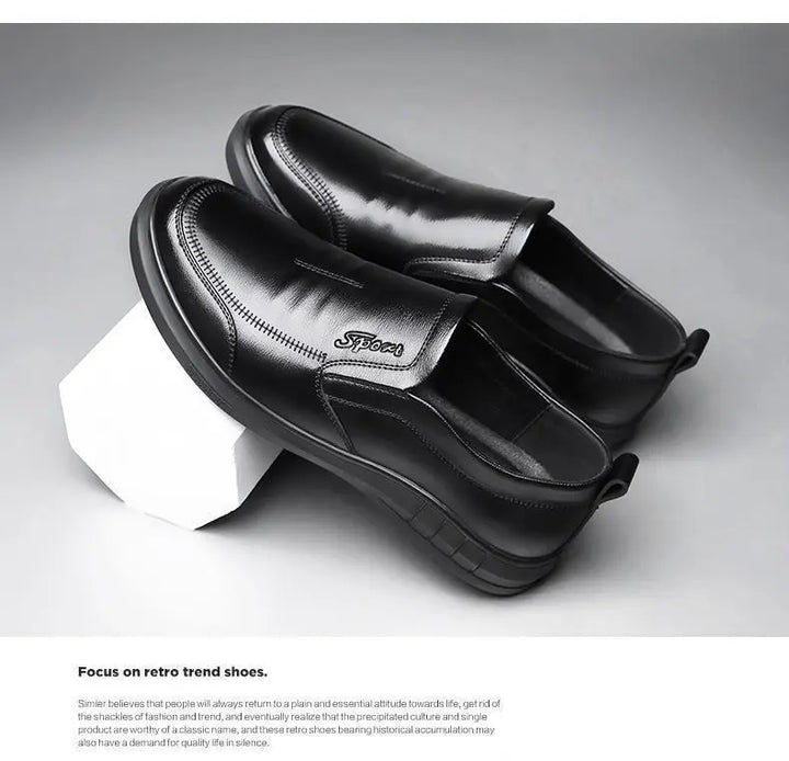 Libero  -  Hands free Lightweight slip-On Men's Leather Shoes