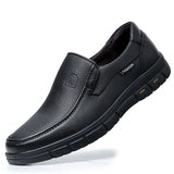 Comodo - Men's Genuine Leather Slip-On Loafers - Ashour Shoes