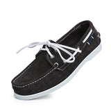 Nautico - Men's Classic Suede Lace-Up Boat Shoes - Ashour Shoes
