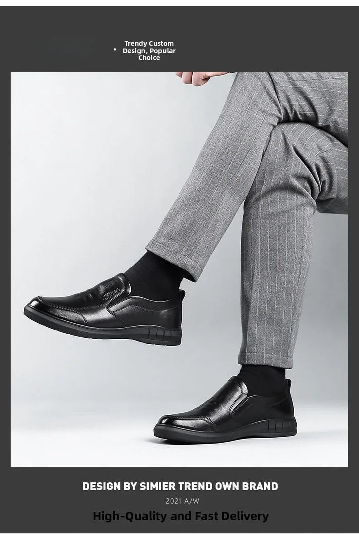 Libero  -  Hands free Lightweight slip-On Men's Leather Shoes