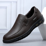 Comodo - Men's Genuine Leather Slip-On Loafers - Ashour Shoes