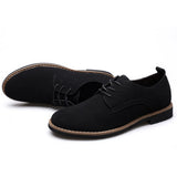 Nobile3 - Men's Classic Faux Suede Oxford Dress Shoes - Ashour Shoes