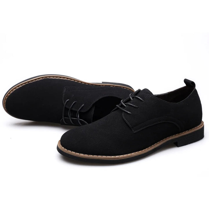 Nobile3 - Men's Classic Faux Suede Oxford Dress Shoes