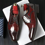 Strello - affordable derby brogue dress shoes for men - Ashour Shoes