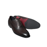 ROSSI X - Luxury two tone leather red bottom oxford shoes for men - Ashour Shoes